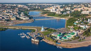 Cheboksary, the capital of Chuvashia
