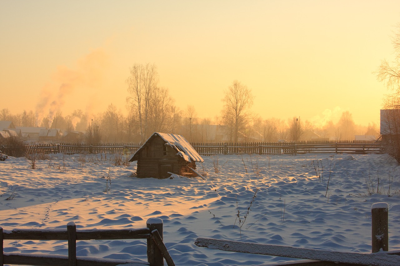 A village of the Volga country