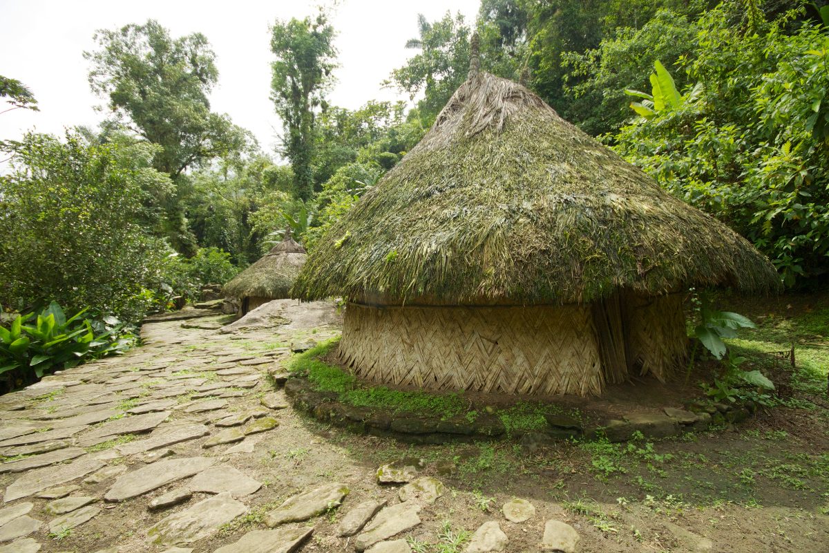 Landscape along the trek to Ciudad Perdida in the Sierra Nevada de Santa Marta
