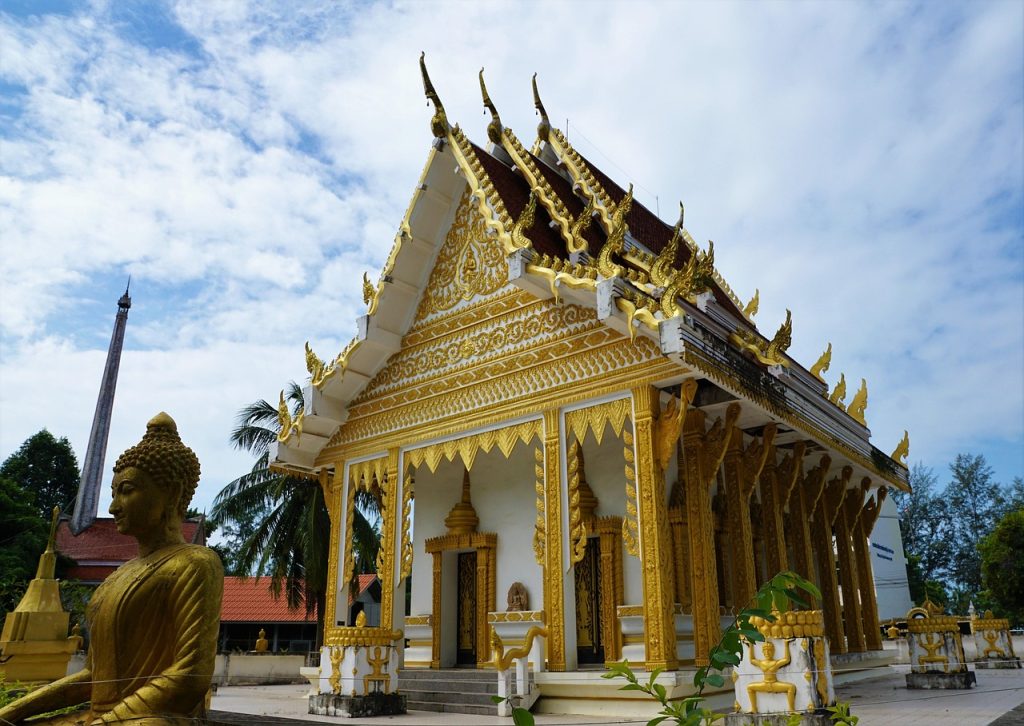 The Dai write with their own script, learned in the temple.