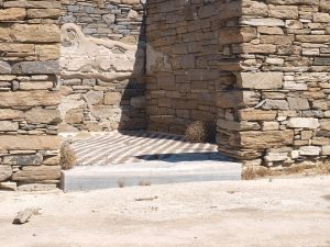 Theatre district Delos