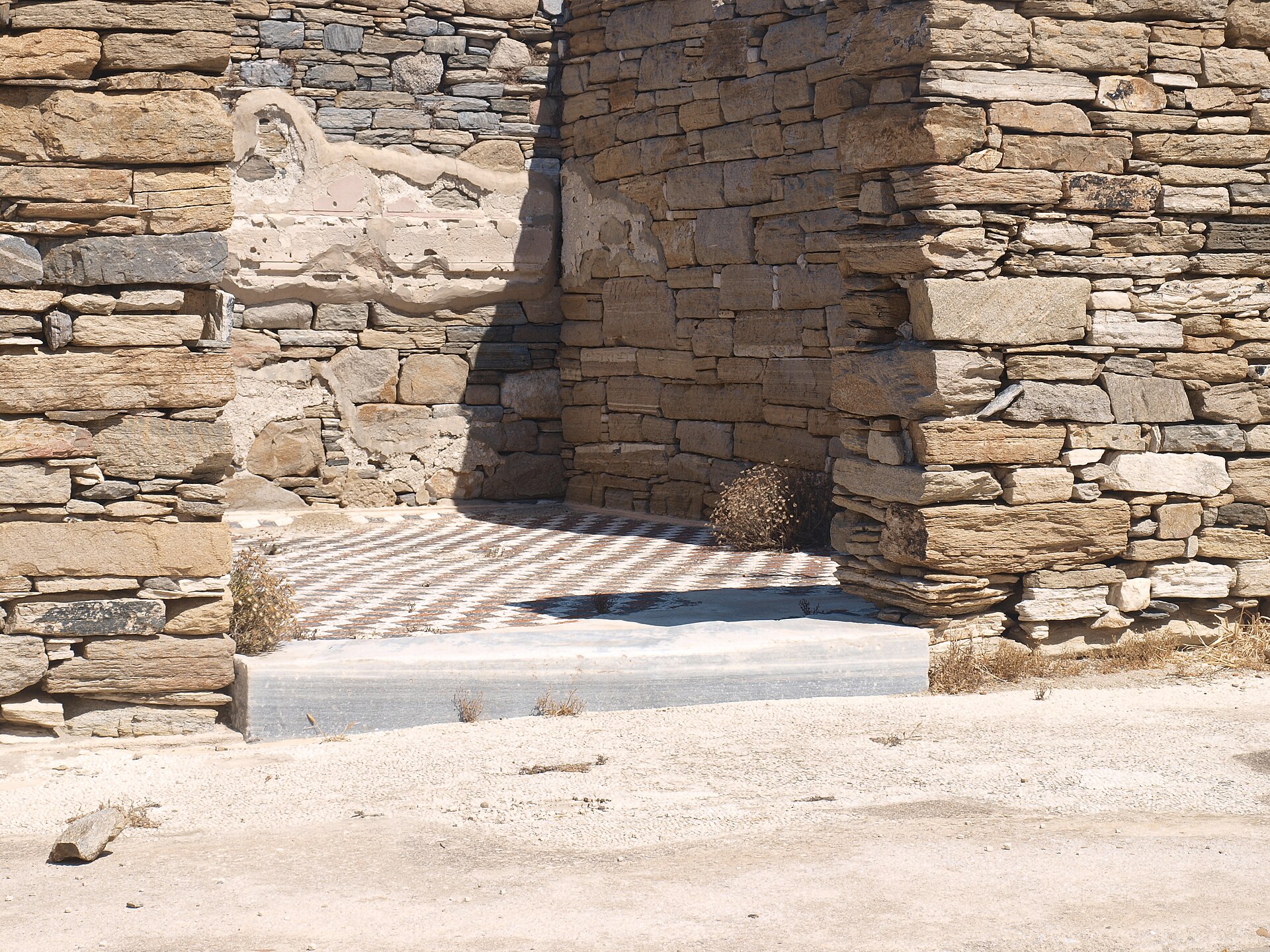 Theatre district Delos