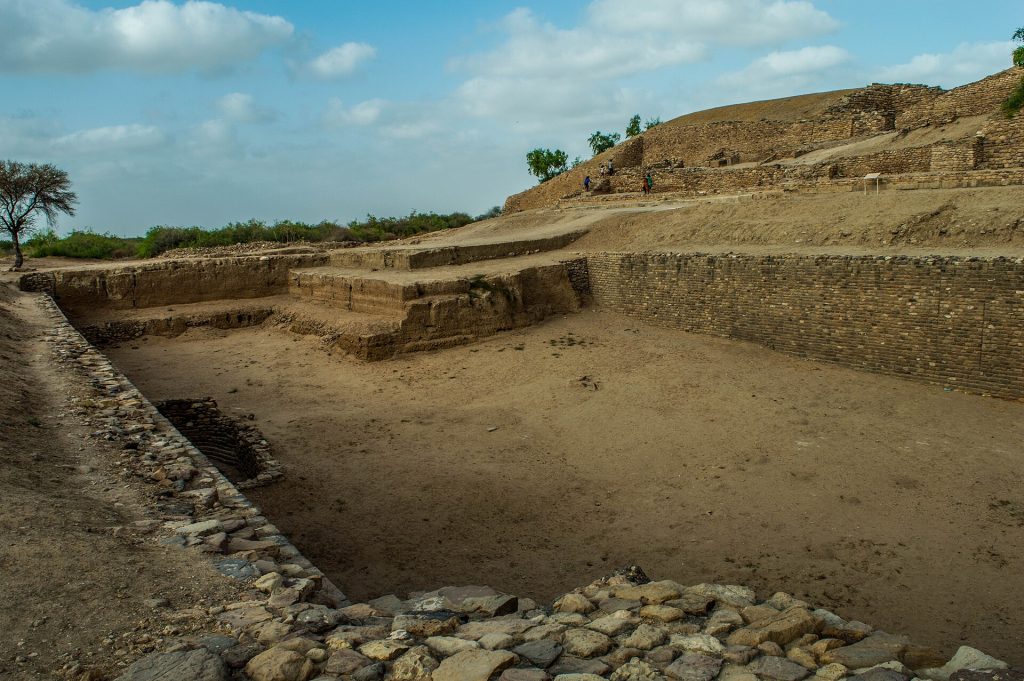 Water reservoir at Dholavira site