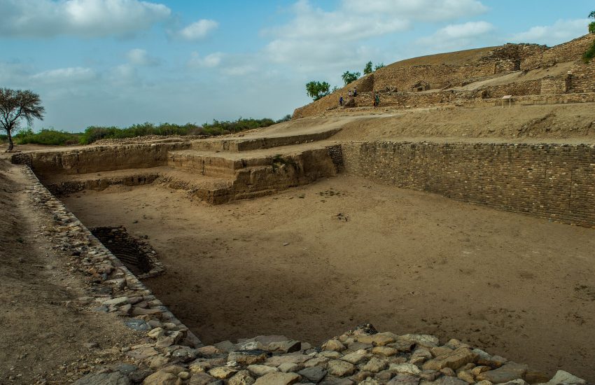 Water reservoir at Dholavira site
