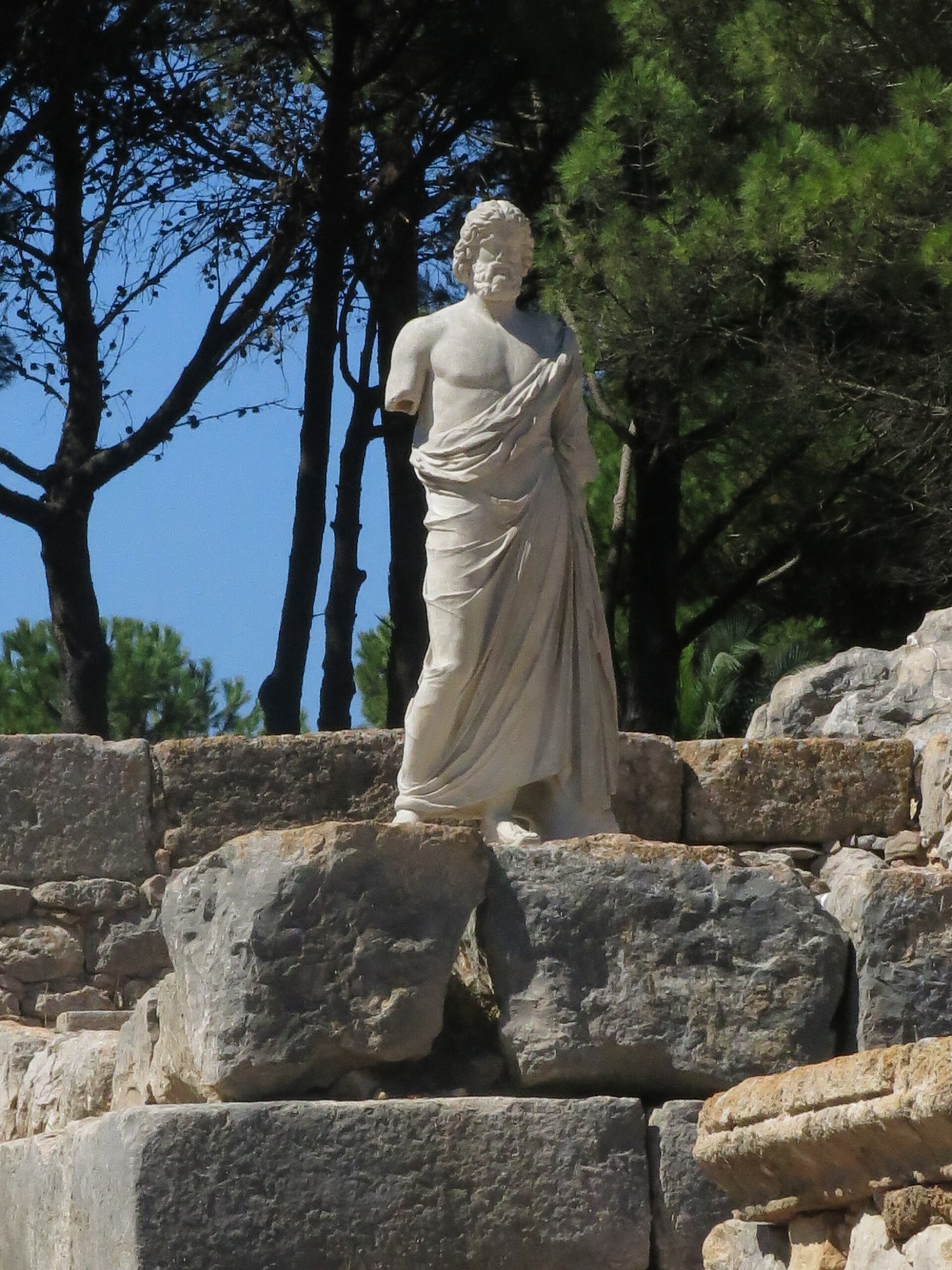 Statue of Asklepios replica