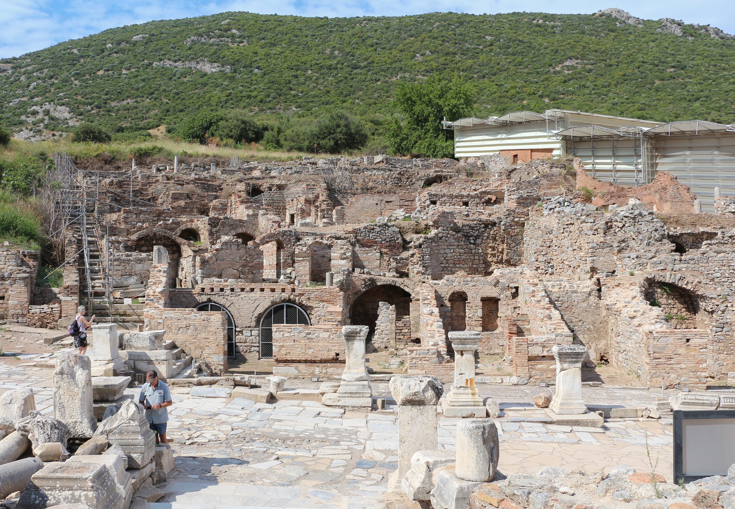 The terrace houses of Ephesus with their mosaics and frescoes