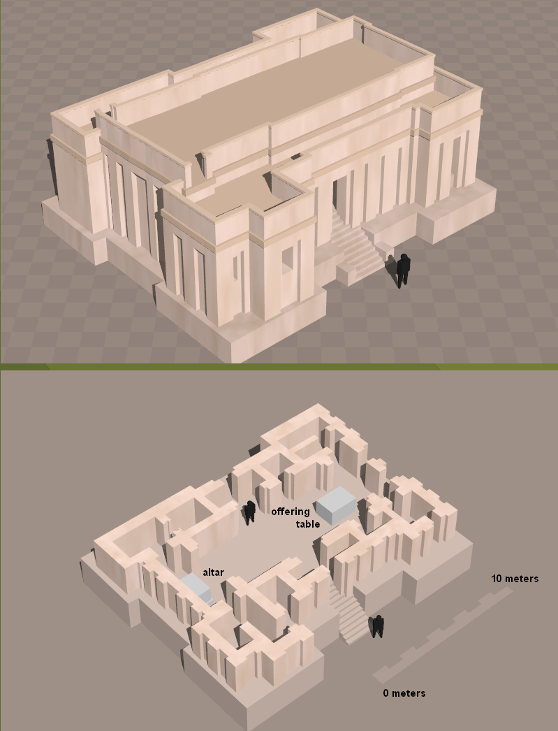 Level VII of the Eridu "temple", final Obeid period.