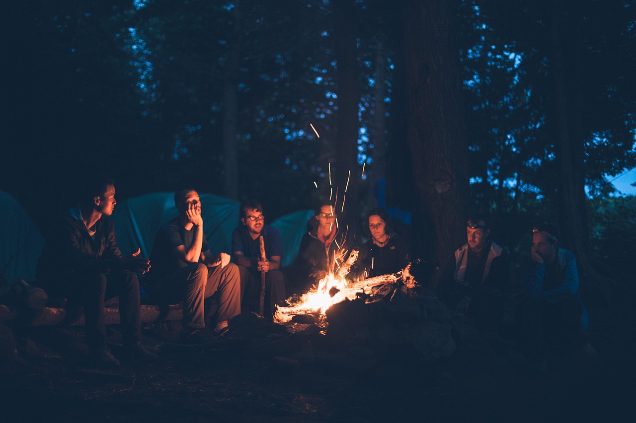 The hearth fire of the taiga hunter