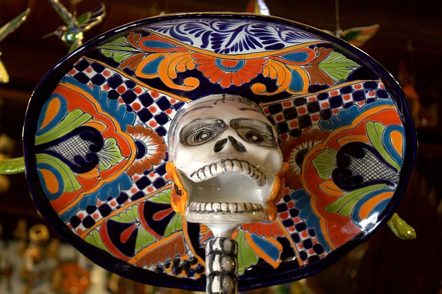 Day of the Dead imagery, a tradition widely observed across Oaxaca