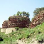The ruins of ancient Gabala in Azerbaijan