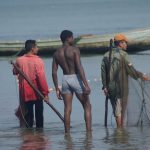 A fisherman in Livingston, Guatemala