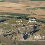 Aerial view of the citadel mound at Gordion