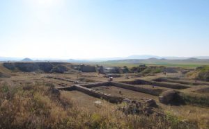 Overview of the citadel mound at Gordion