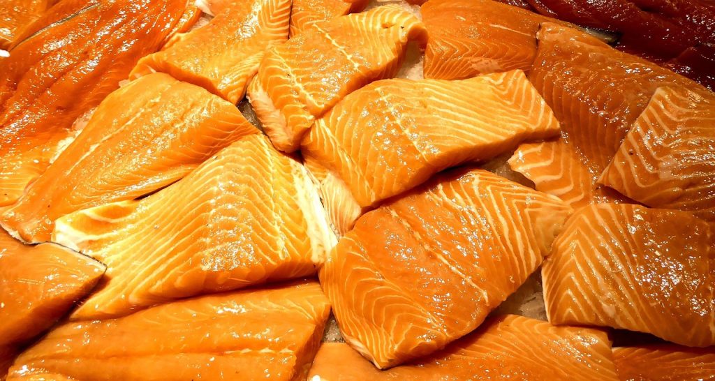 Salmon, halibut, and shellfish remain staples of Haida cuisine.
