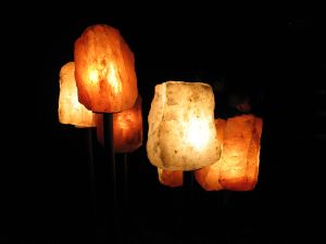 Salt lamps Hallstatt mine