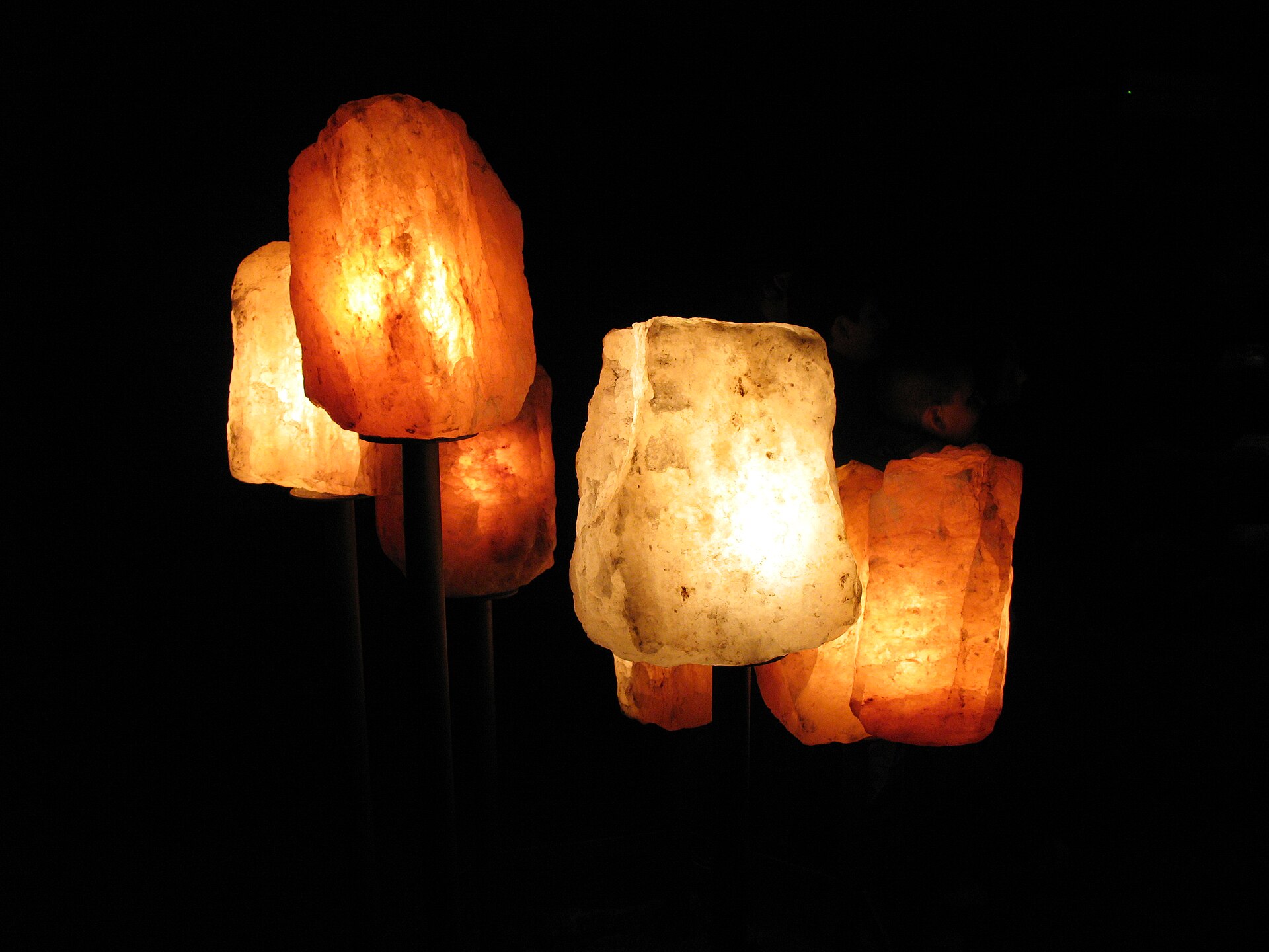 Salt lamps Hallstatt mine