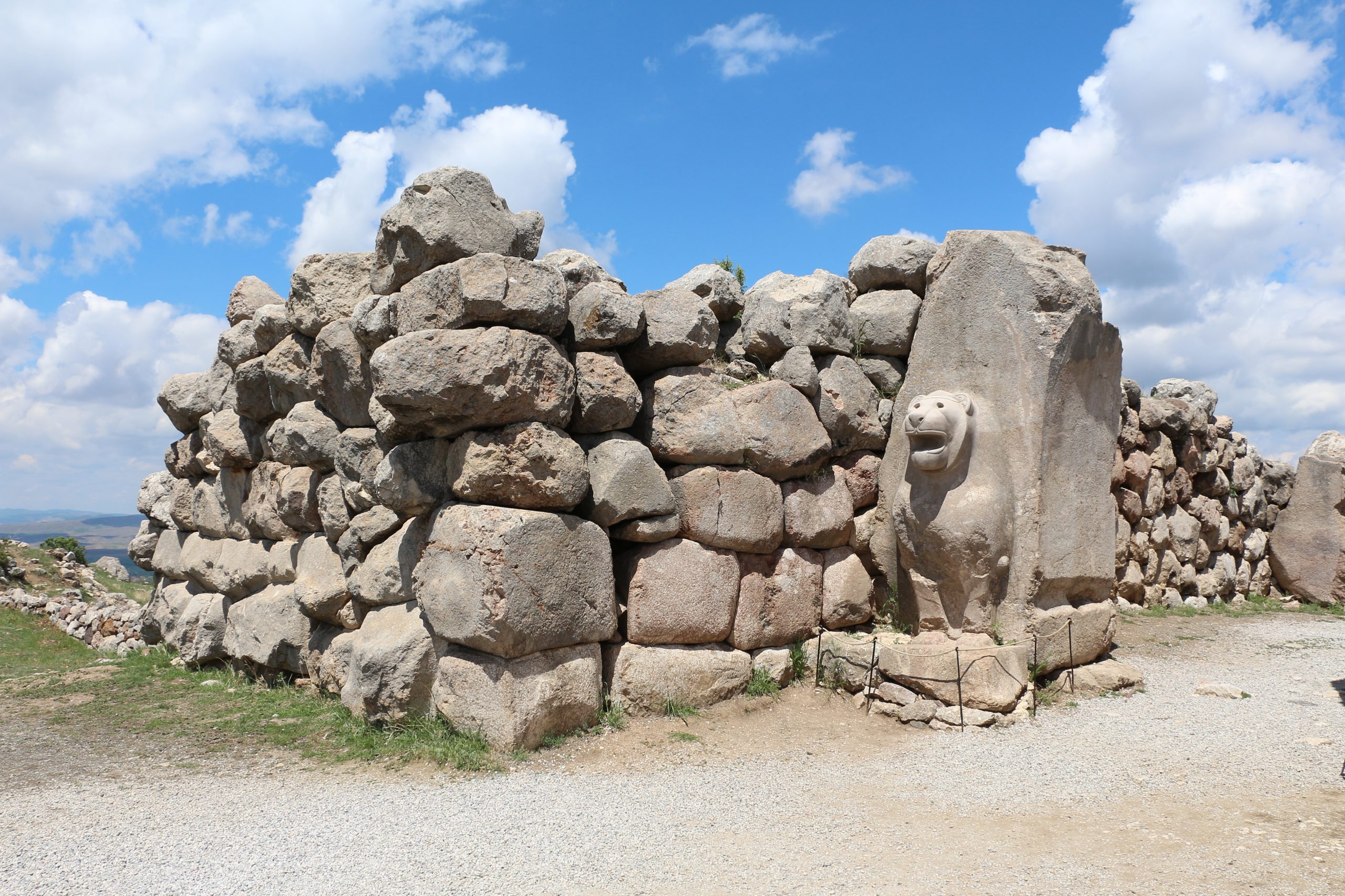 Another view of the Lion Gate at Hattusa