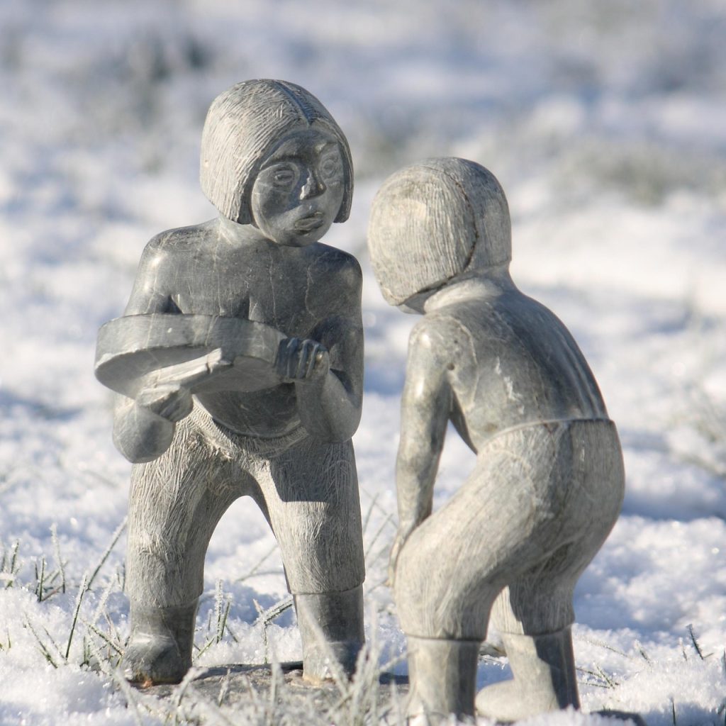 Inuit homeland stretches from Siberia across Arctic Canada to Greenland.