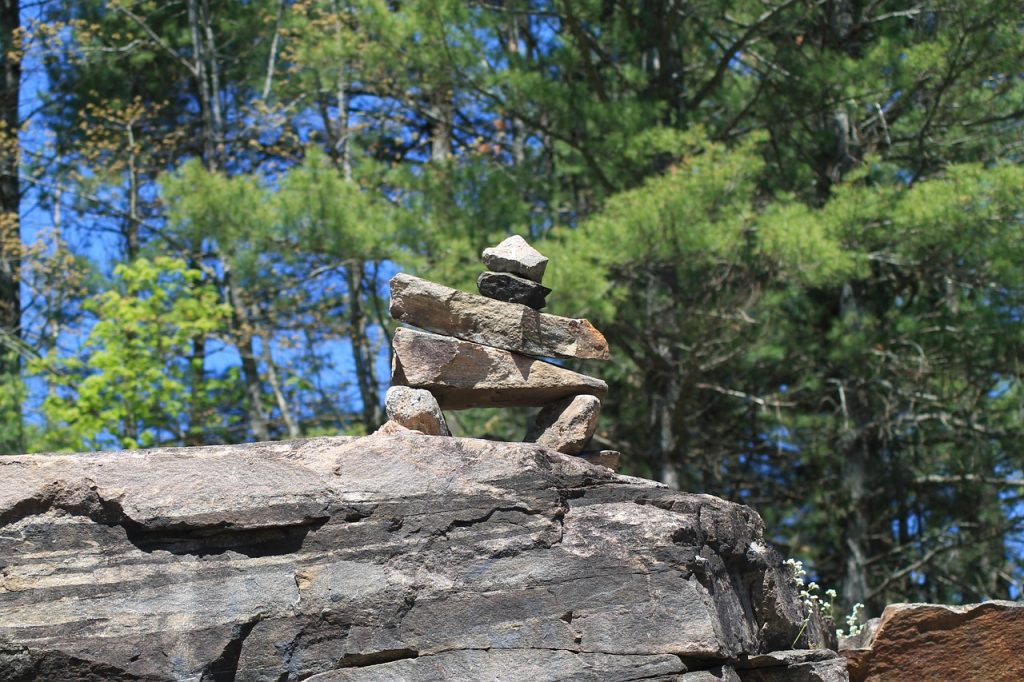 The inukshuk, meaning in the likeness of a person, is one of the most recognized Inuit symbols.