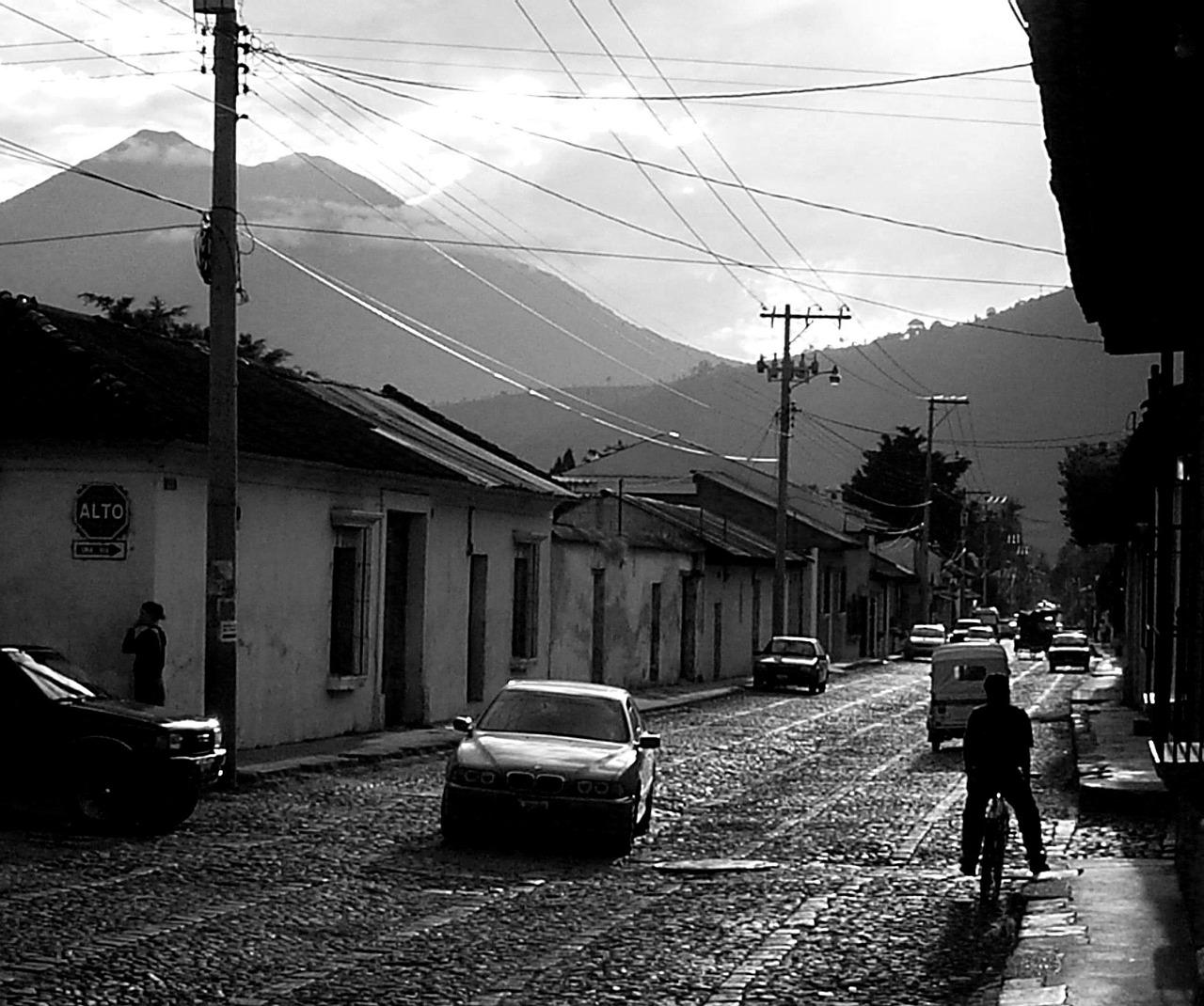 Colonial streets of Antigua Guatemala