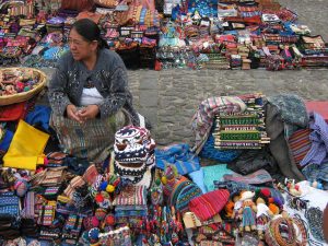 Kaqchikel Maya woman in the central highlands of Guatemala