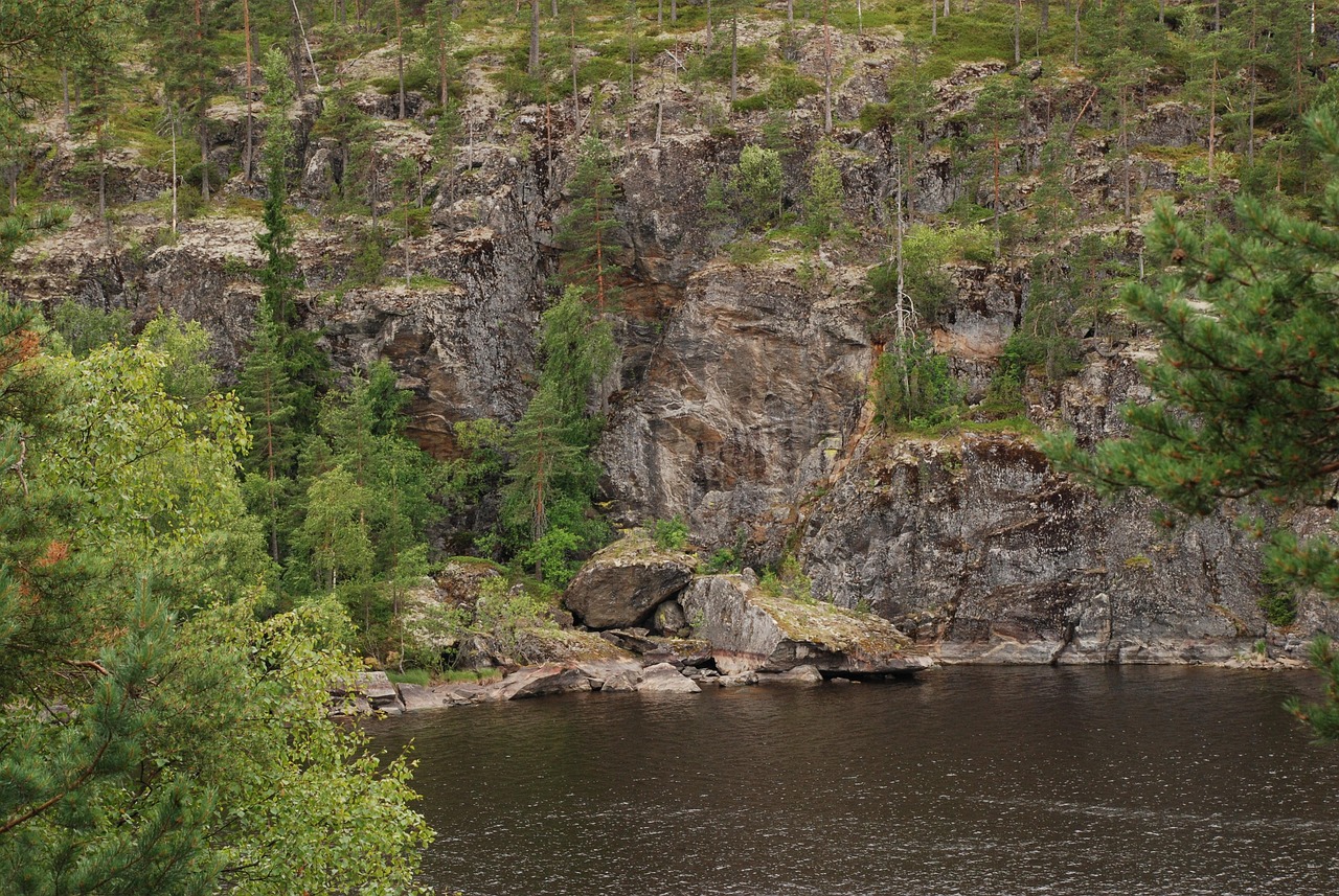 Forest and water, the Karelian landscape