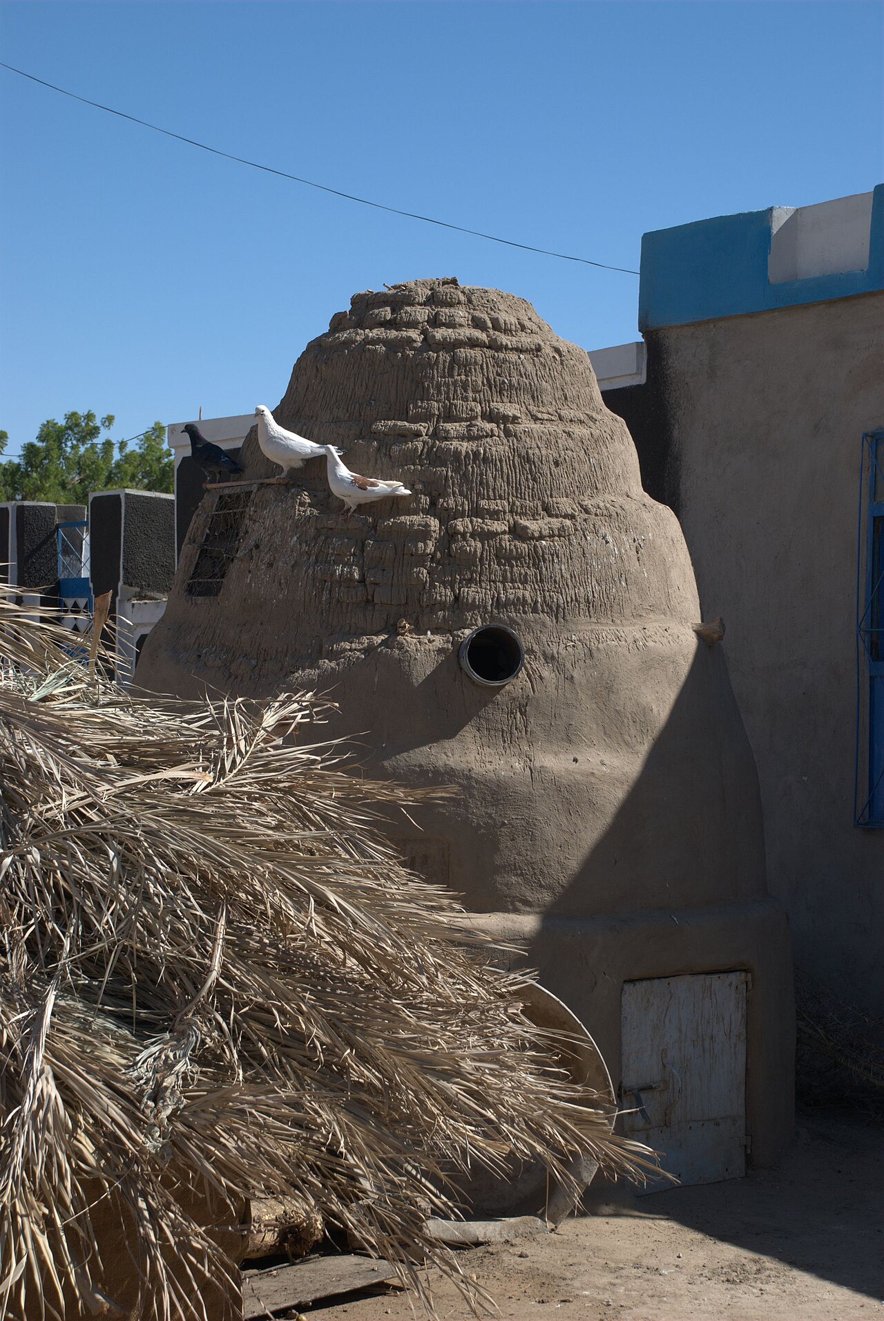 Dovecote near Kerma, Sudan