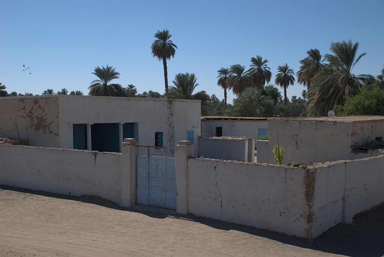 Traditional house near Kerma, North Sudan.