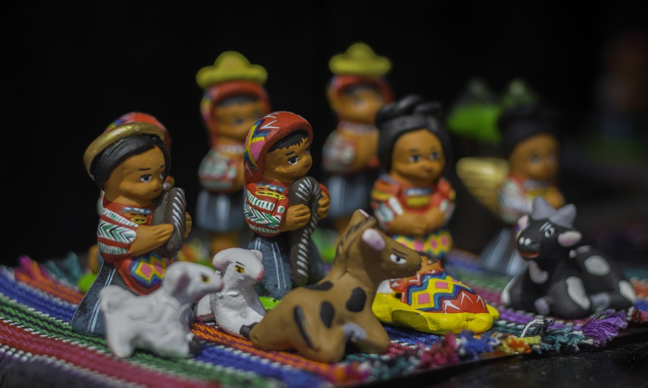 K'iche' Maya woman in traditional dress in the Guatemalan highlands