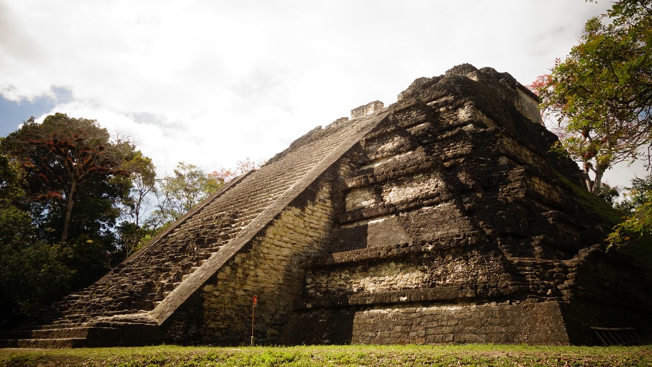 Historic Maya site in Guatemala