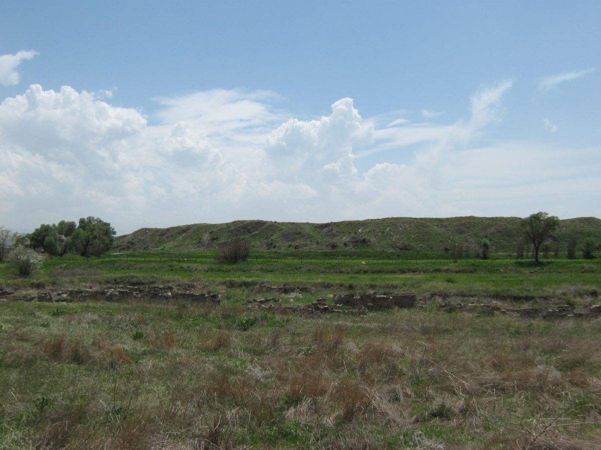 View of the Kultepe hoyuk mound, site of ancient Kanesh
