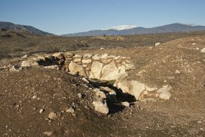 Consolidated tholos tombs in the necropolis of Los Millares