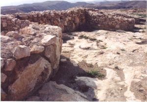A reconstructed stretch of the fortification wall at Los Millares
