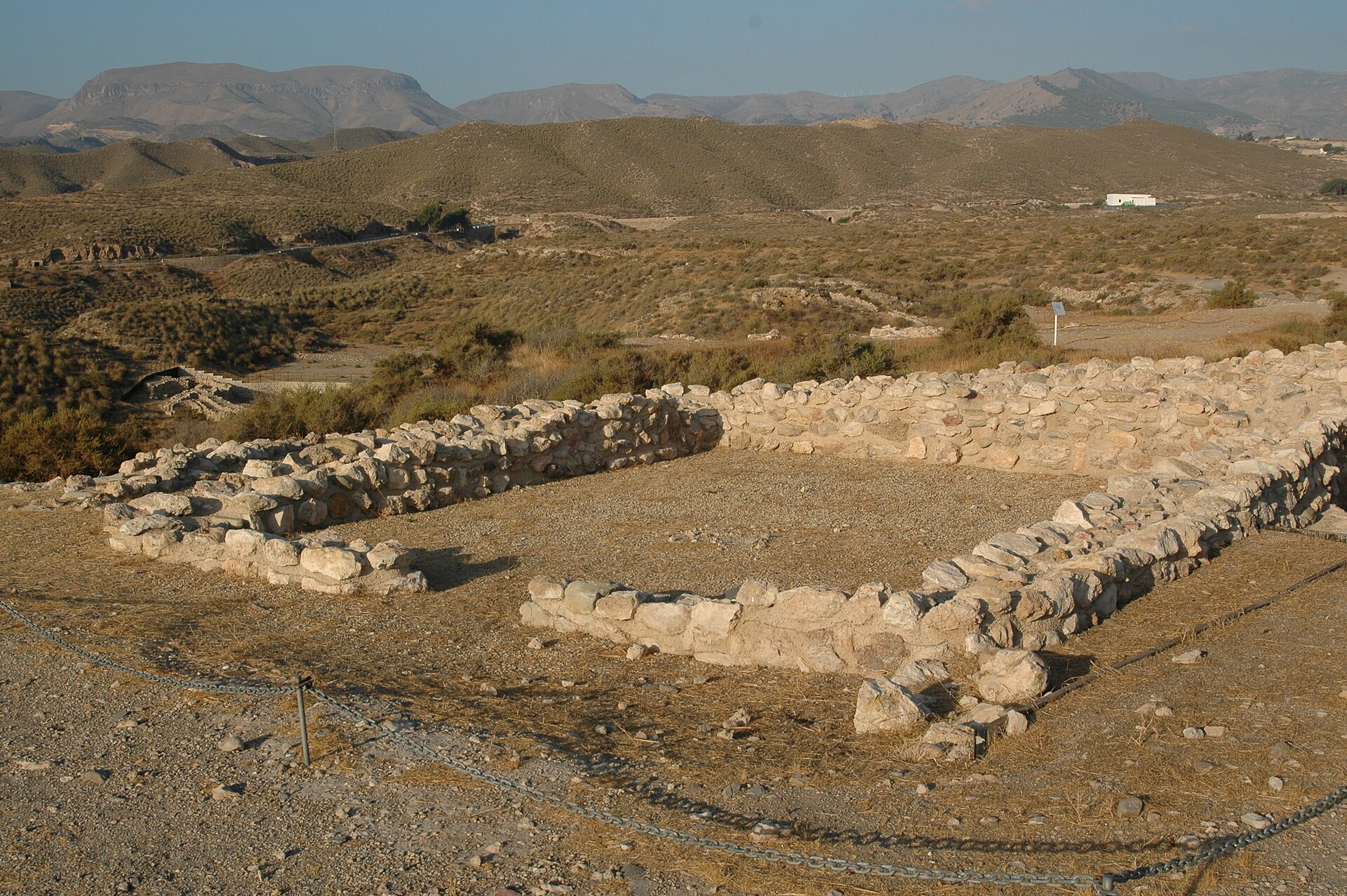 The reconstructed metallurgical workshop area at Los Millares