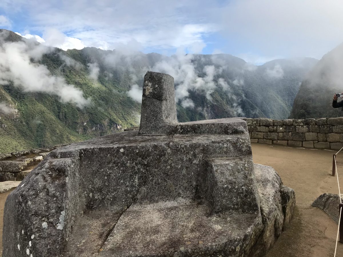 Precisely fitted Inca stone masonry at Machu Picchu