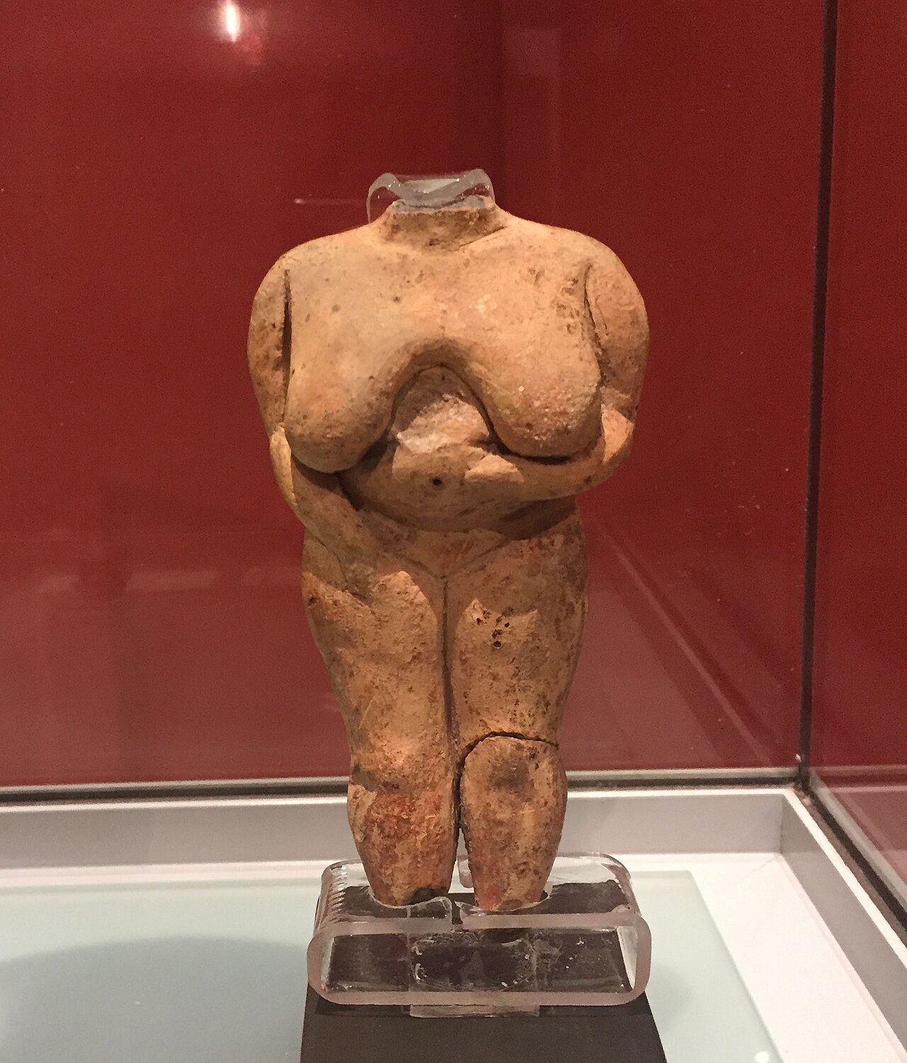 Prehistoric figurine found in Ħaġar Qim Malta