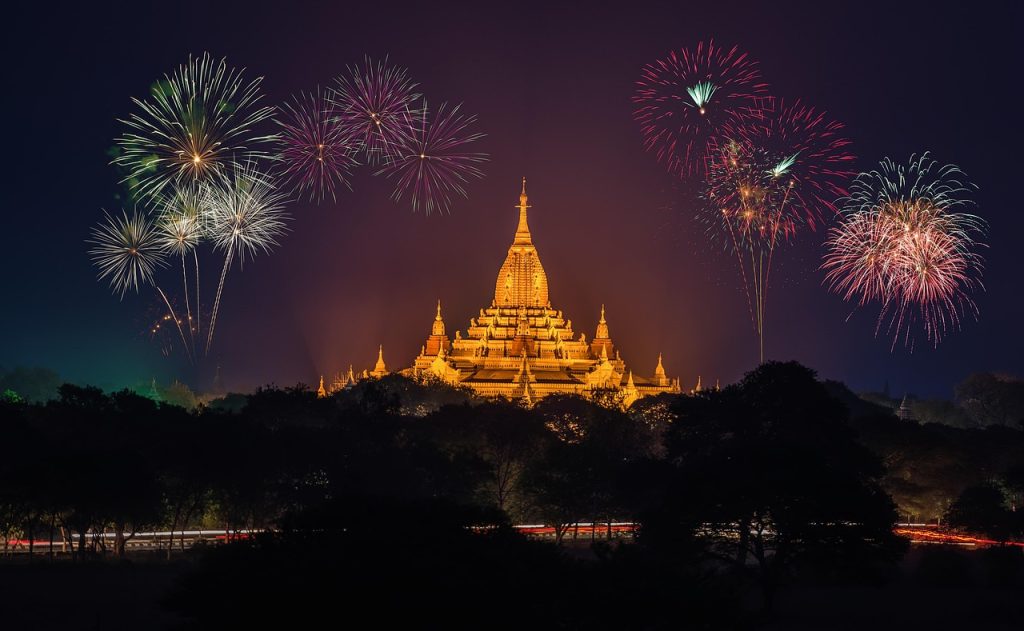 Fireworks and feasting lay at the heart of the Manchu New Year.