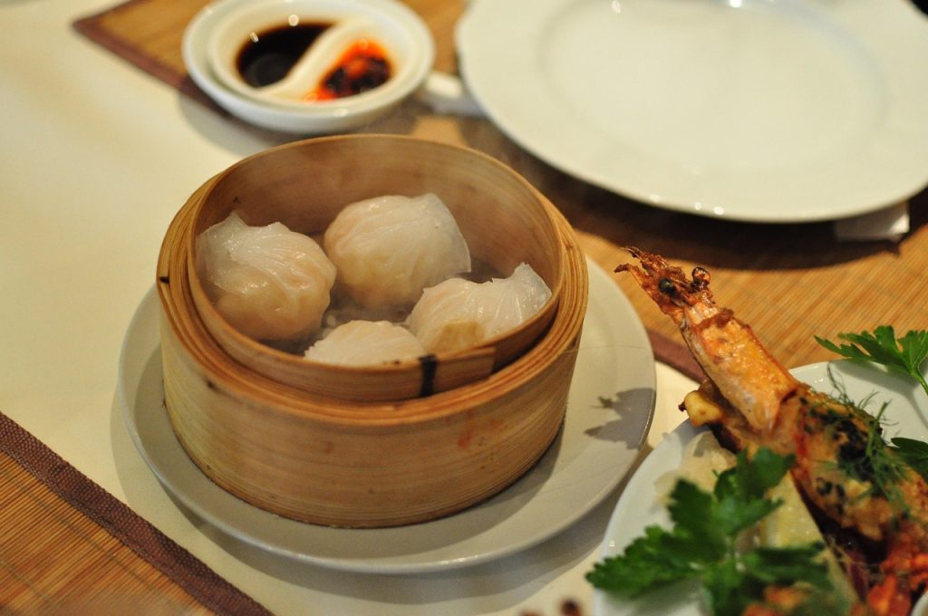 Dumplings and hearty northern fare, staples of the Manchu table.