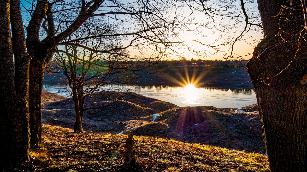 The Volga, the great river beside the Mari homeland