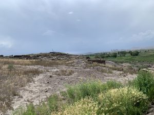 Ancient walls and cyclopean stones at Metsamor