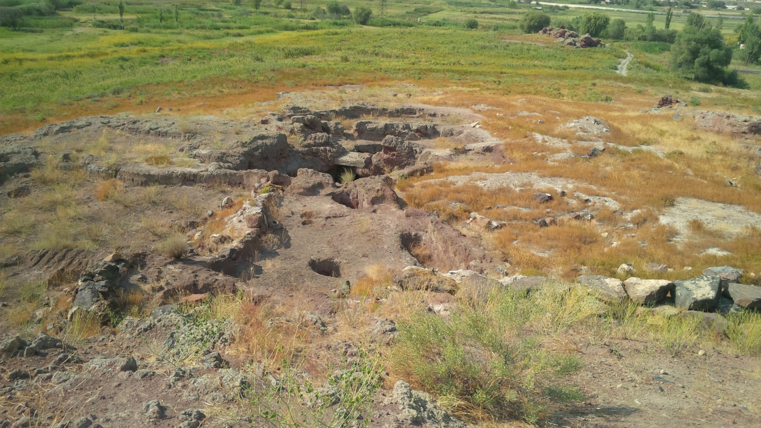 Artifacts in the Metsamor museum