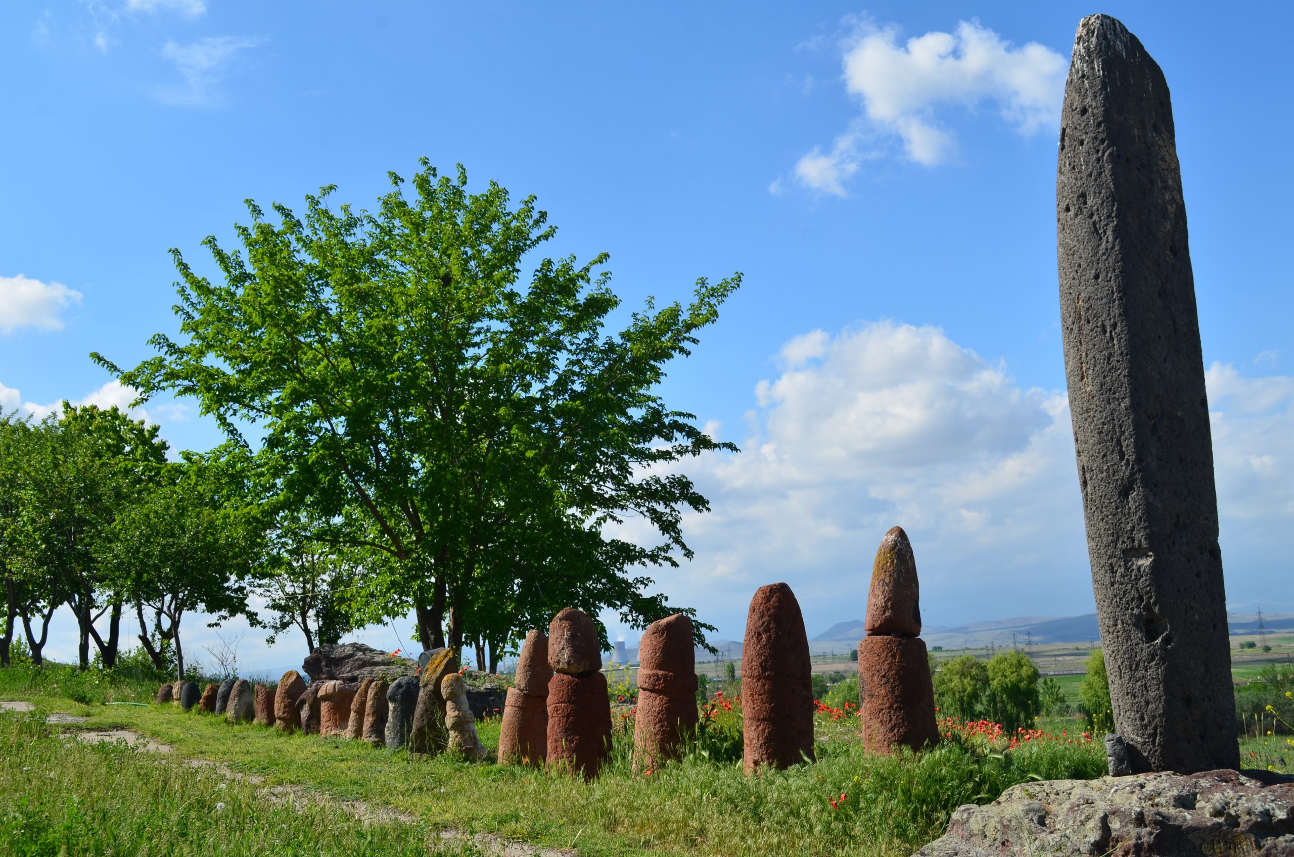 A dragon stone, or vishap, associated with ancient Armenia