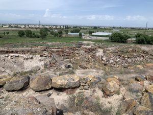 Excavated remains at the Metsamor site