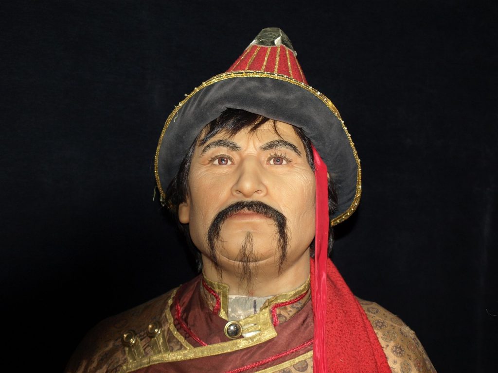 Genghis Khan, whose name became the Mongols’ calling card to the world.