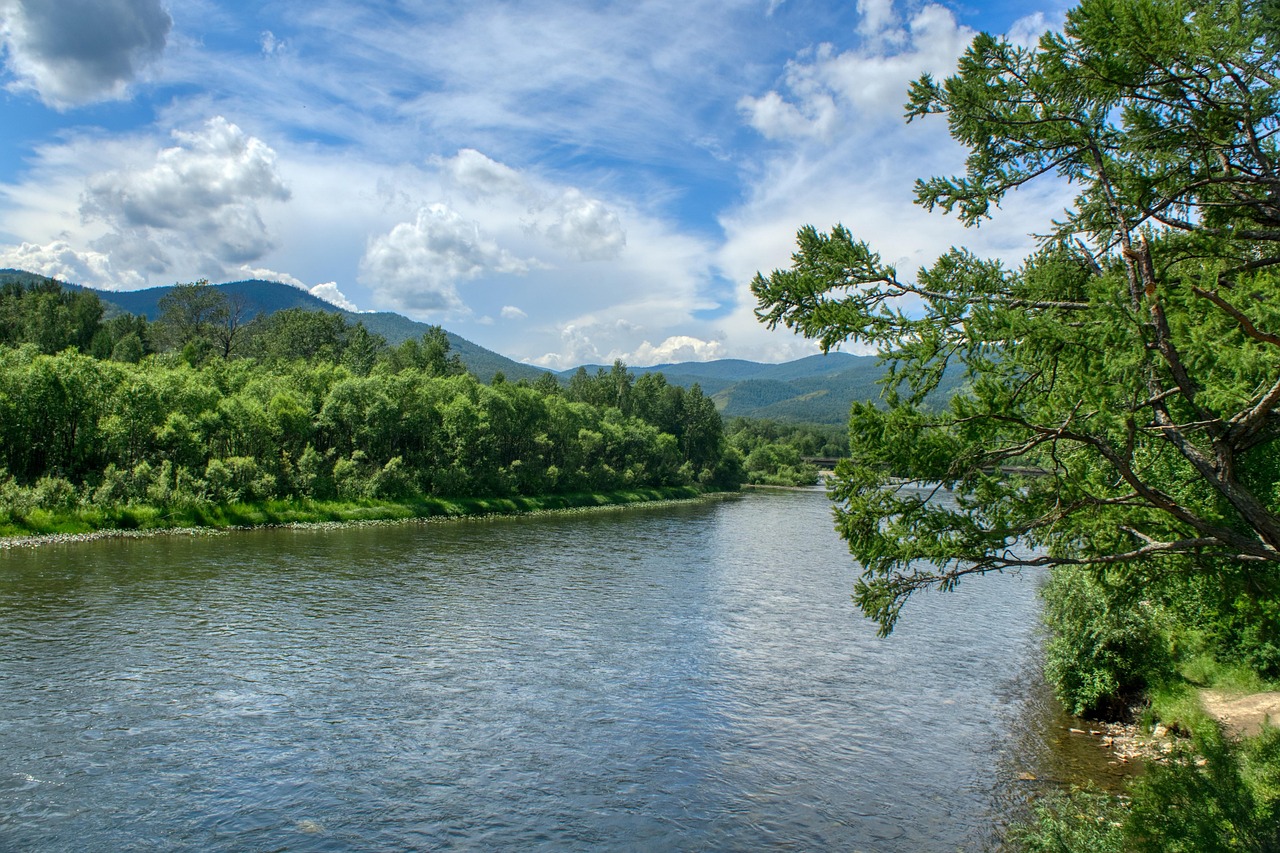 A river of the Mordvin forest homeland