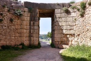 Interior of Tholos Tomb of the Lions