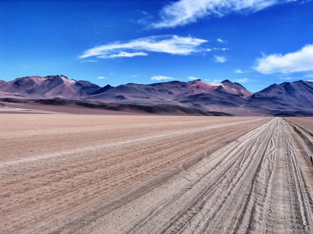 The vast altiplano, the high plateau of the Aymara
