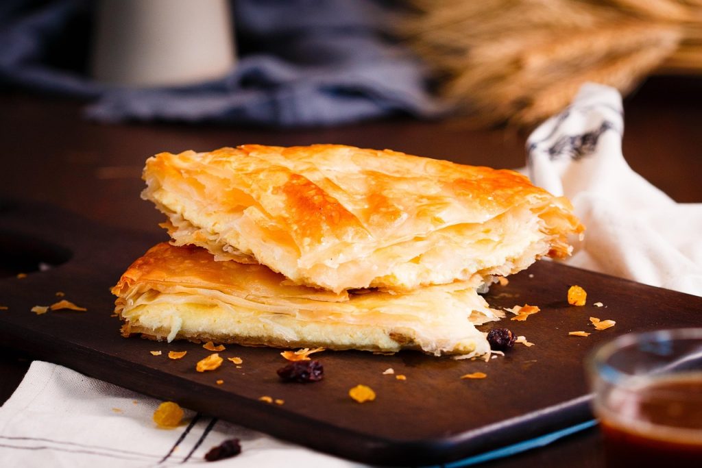 The famous filled pies of the Ossetian table