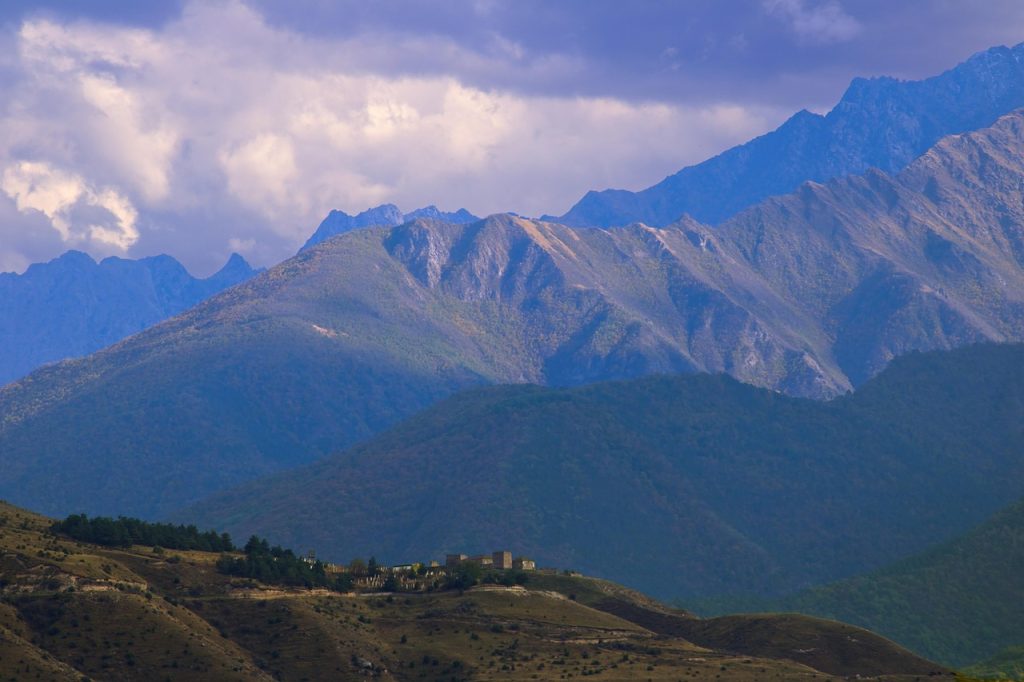 The mountains that gave the Ossetians their refuge and their name