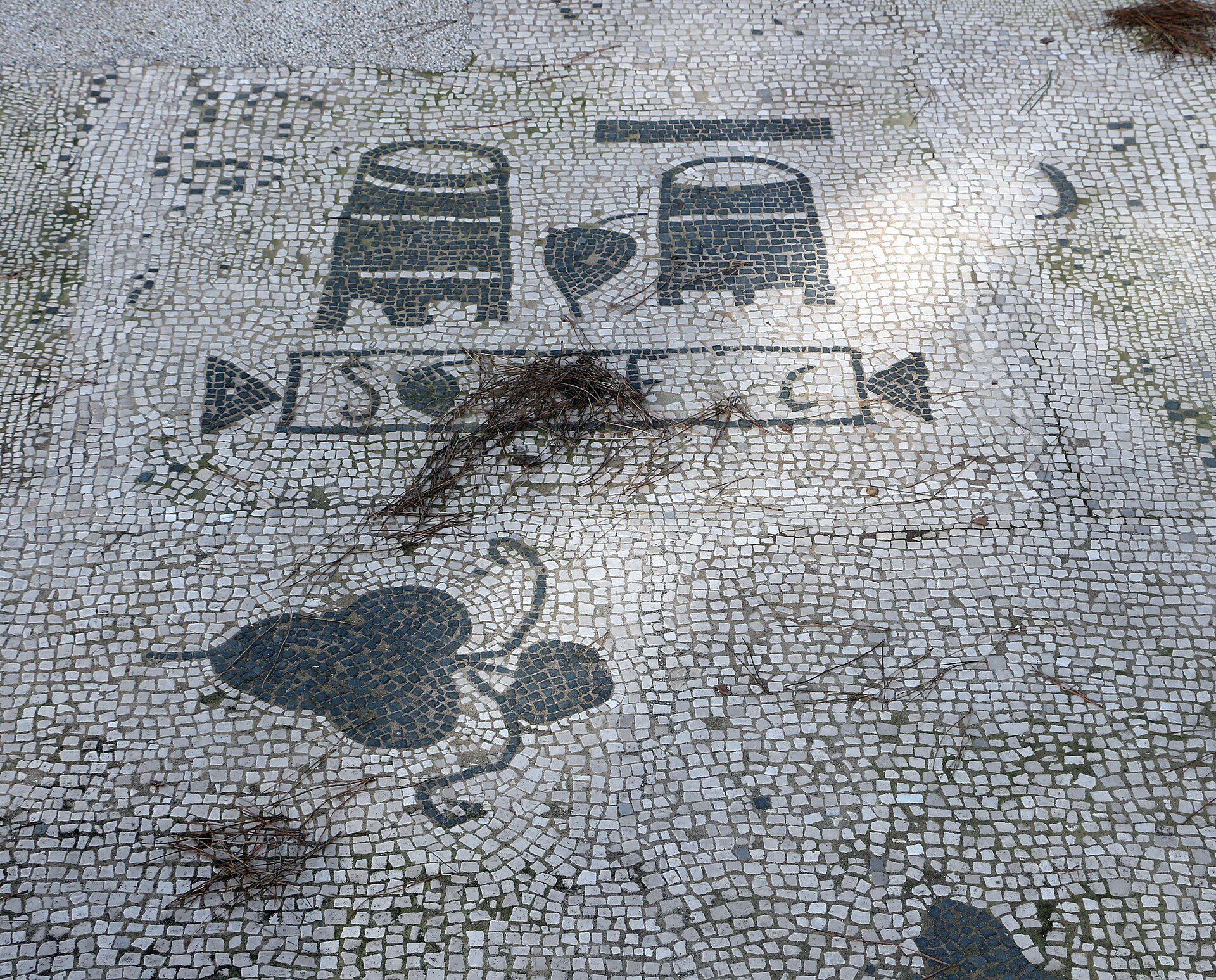 Grain measure mosaic Ostia